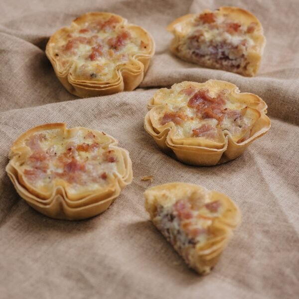 Mini Quiches de Jamón