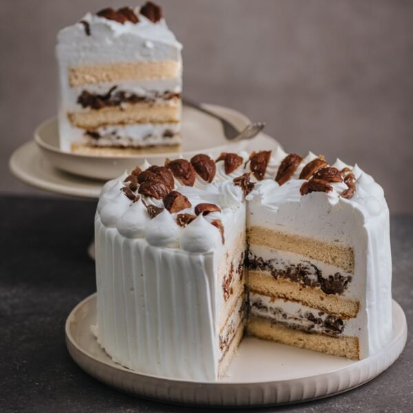 Torta Vegana De Castañas