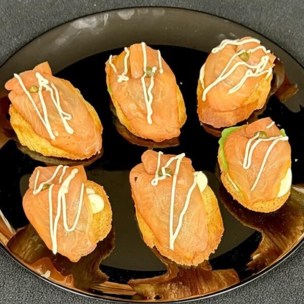 Bruschettas de Salmón