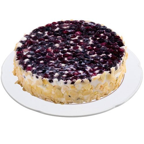 Trozo Kuchen Ricotta Arándanos