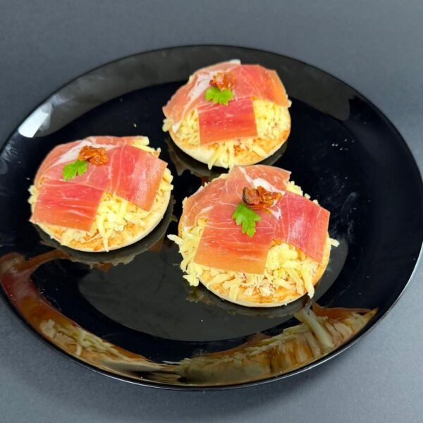Mini Pizza Jamón Serrano